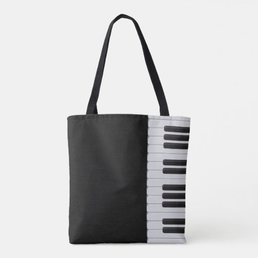 Tote Bag Clavier pour piano (Dos)