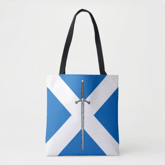 Tote Bag Claymore et Saltire (Devant)