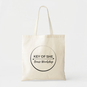 Tote Bag Clé de son logo en laiton Fourre-tout