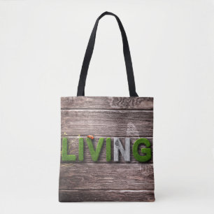 Tote Bag Clé Planche Bois Maison Vivante Ladybird Ladybug