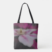 Tote Bag Clématite en pétale de fleur rose (Dos)