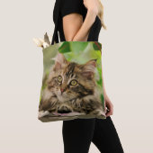 Tote Bag Client mignon de photo de chaton de chat de (De près)
