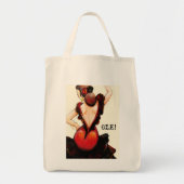 Tote Bag Client réutilisable de flamenco (Devant)