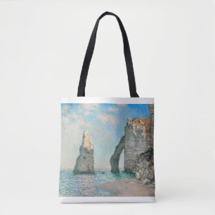 Tote Bag Cliffs at Etracétate 1885 par Claude Monet