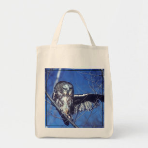 Tote Bag Cligner de l'oeil le hibou