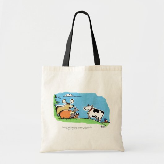 Tote Bag Cliquez sur l'animal (Devant)