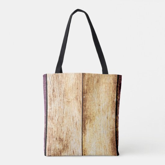 Tote Bag Closeup of old wood texture backgroundabstract, ho (Dos)