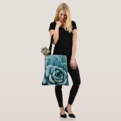 Tote Bag Closeup Succulent (Sur le modèle)