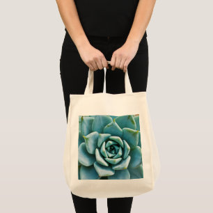 Tote Bag Closeup Succulent