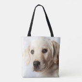 Tote Bag Closeuse de la coqueliche du Labrador (Dos)