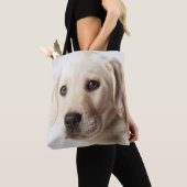 Tote Bag Closeuse de la coqueliche du Labrador (De près)