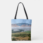 Tote Bag Clouds Over Flathead River (Dos)