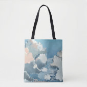 Tote Bag Cloudscape, belle peinture de Paul Nash (Devant)
