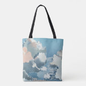 Tote Bag Cloudscape, belle peinture de Paul Nash (Dos)