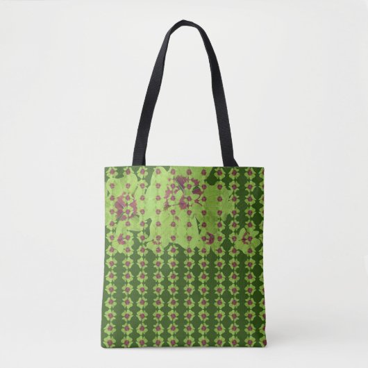 Tote Bag Clover branché Lucky / St. Patricks (Devant)