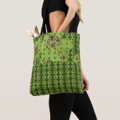 Tote Bag Clover branché Lucky / St. Patricks (De près)