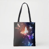 Tote Bag Clowing Night Butterflies (Devant)