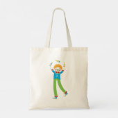 Tote Bag Clown en jonglage (Dos)
