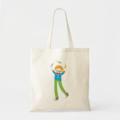 Tote Bag Clown en jonglage (Devant)