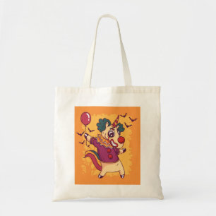 Tote Bag Clown Unicorn