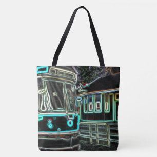 Tote Bag CLRV Neon à stagne Large Shoulder Fourre-tout