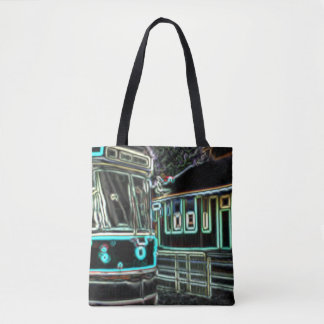 Tote Bag CLRV Neon à stn Medium Shoulder Fourre-tout