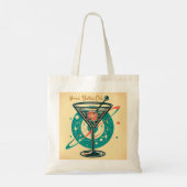 Tote Bag Club Atomic Martini Espace Âge (Dos)