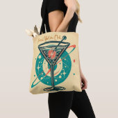 Tote Bag Club Atomic Martini Espace Âge (De près)