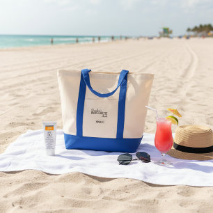 Tote Bag Club de Bachelorette Personnalisé Ville & Demoisel