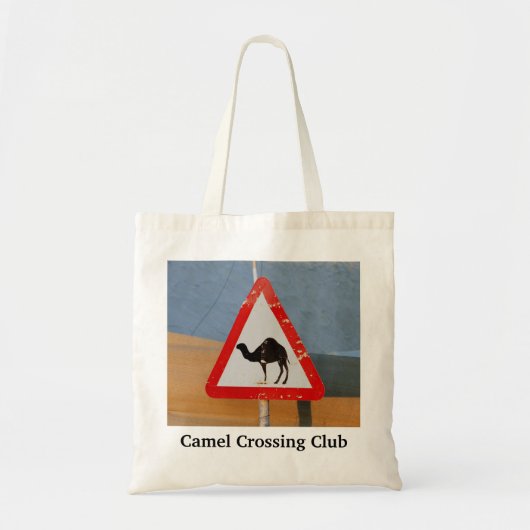 Tote Bag Club de croisement de chameau (Devant)