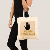 Tote Bag Club de fille bizarre (Devant (produit))