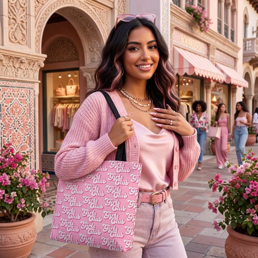 Tote Bag Club de filles
