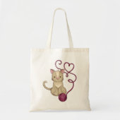 Tote Bag club de fils de chat (Devant)