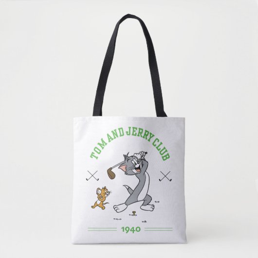 Tote Bag Club de golf Tom & Jerry 1940 (Devant)