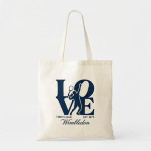 Tote Bag Club de Tennis Love Wimbledon Établit 1877