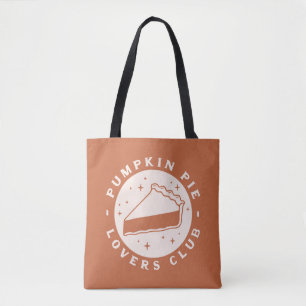 Tote Bag Club des amateurs de tartes citrouilles