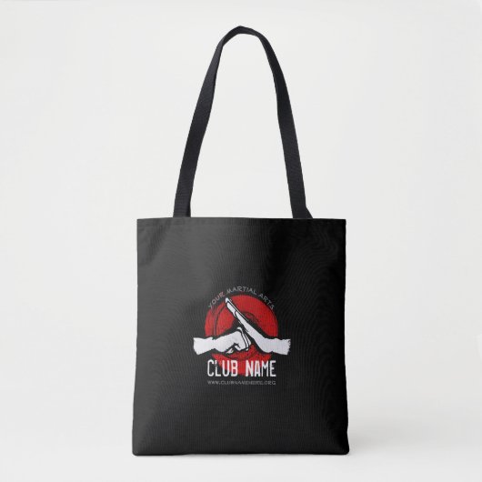Tote Bag Club des Arts Martiaux (Devant)