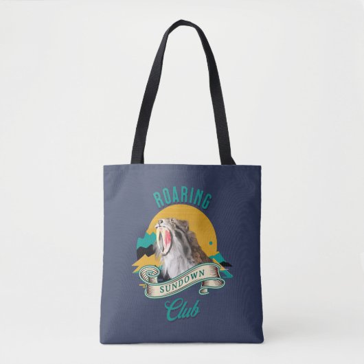 Tote Bag Club Roaring Sundown Tigre Sabertooth (Devant)