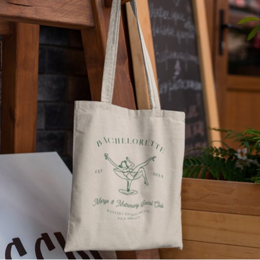 Tote Bag Club social Margarita | Bachelorette