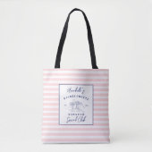 Tote Bag Club Social Préparation de Fille de Mariage (Devant)