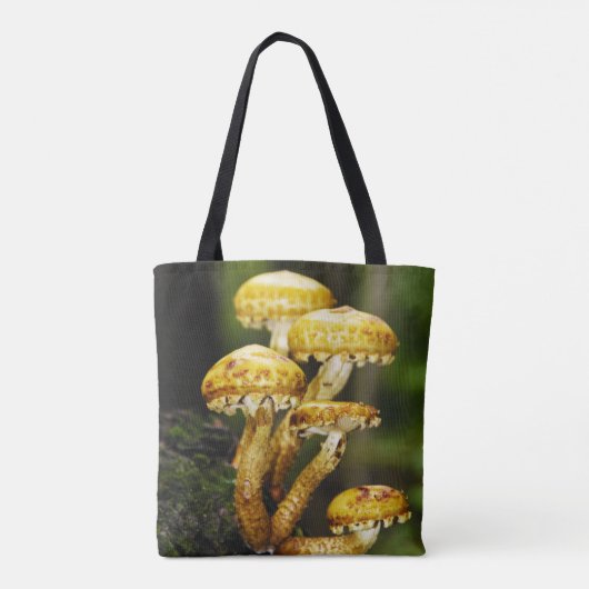 Tote Bag Cluster de champignons (Dos)