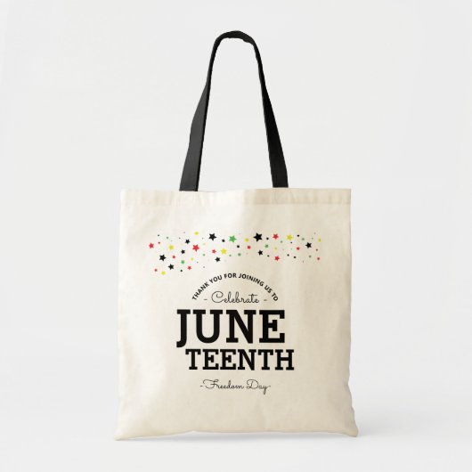 Tote Bag Cluster d'étoiles | Célébrer la couleur RBYG Junet (Devant)