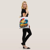 Tote Bag Coastal Drive (Sur le modèle)
