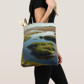 Tote Bag Coastal tranquillité (De près)