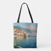 Tote Bag Coastal Village (Dos)