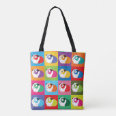 Tote Bag Cobayes d'art de bruit (Dos)