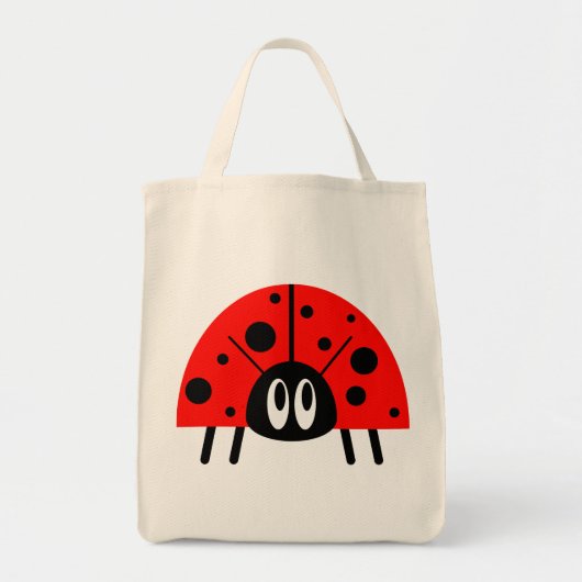 Tote Bag Coccinelle mignonne (Devant)