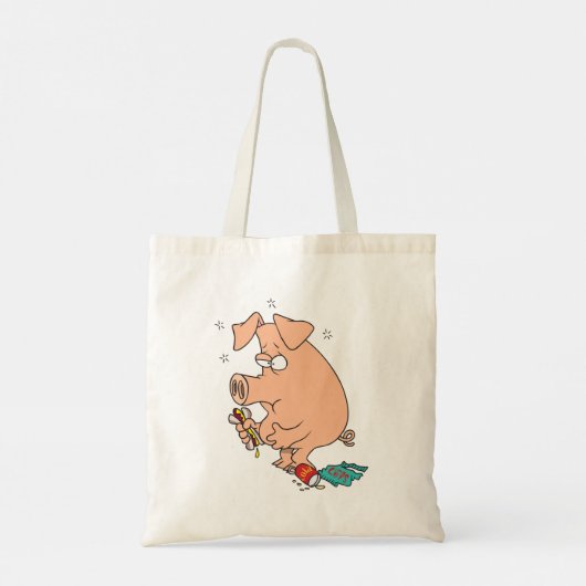 Tote Bag Cochon complet (Dos)
