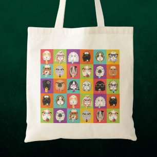 Tote Bag Cochon de Guinée