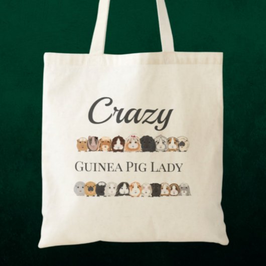 Tote Bag Cochon de Guinée